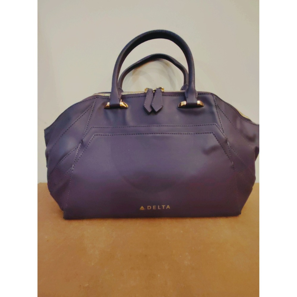 Zac Posen x Delta Passport Plum Purse/Handbag Exclusive Delta Airlines